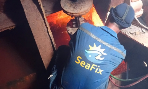 Maintainance and Grinding for Ballast Valve for Hoang Anh vessel