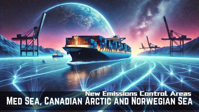 New Emission Control Areas for the Mediterranean Sea, Canadian Arctic Waters, and the Norwegian Sea
